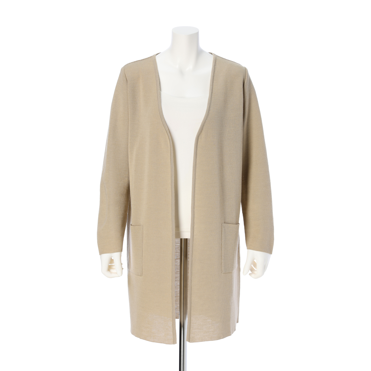 【Cosmo Polaris（コスモポラリス）】ミラノリブロングカーディガン