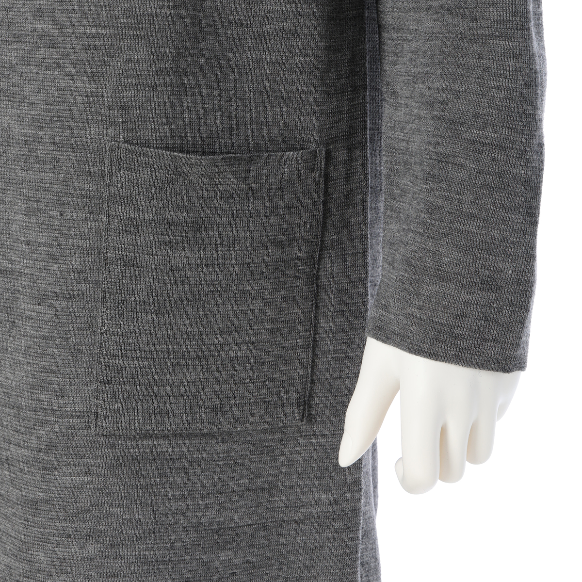 【Cosmo Polaris（コスモポラリス）】ミラノリブロングカーディガン