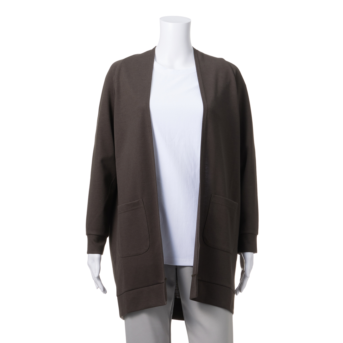 【レーシーフォレスト】ストレッチポンチ　カーディガン　