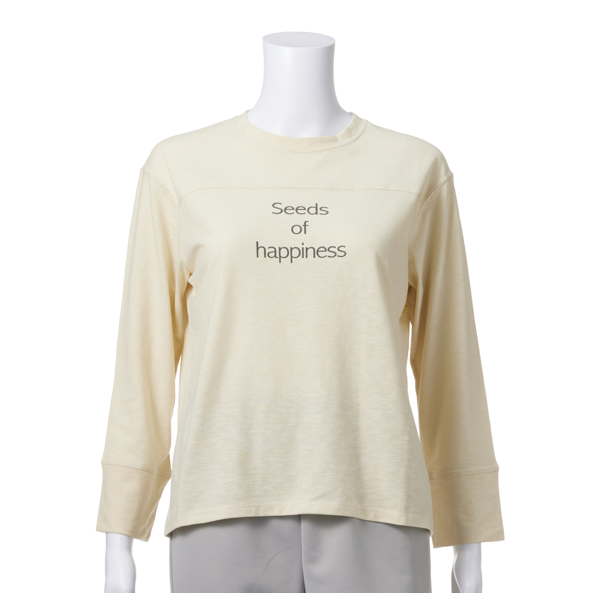 【レーシーフォレスト】スラブ無地　ロゴ入りＴシャツ　