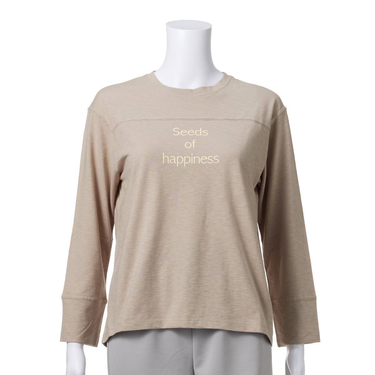 【レーシーフォレスト】スラブ無地　ロゴ入りＴシャツ　