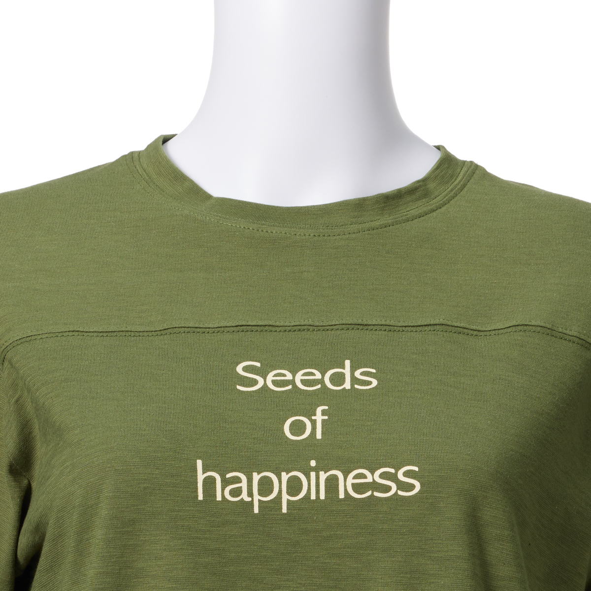 【レーシーフォレスト】スラブ無地　ロゴ入りＴシャツ　