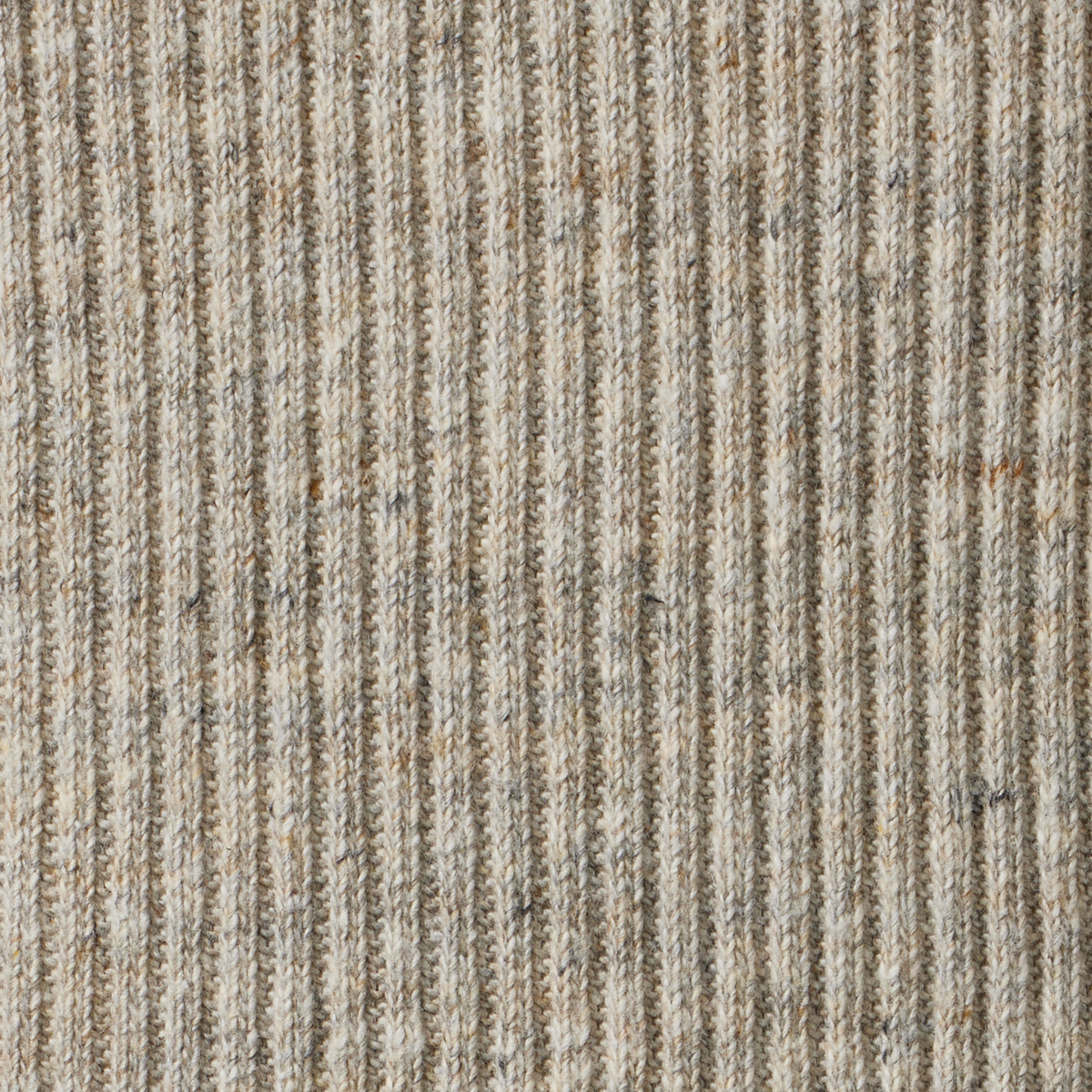 【レーシーフォレスト】ガラガラテレコ無地　タートルネックリブカット　