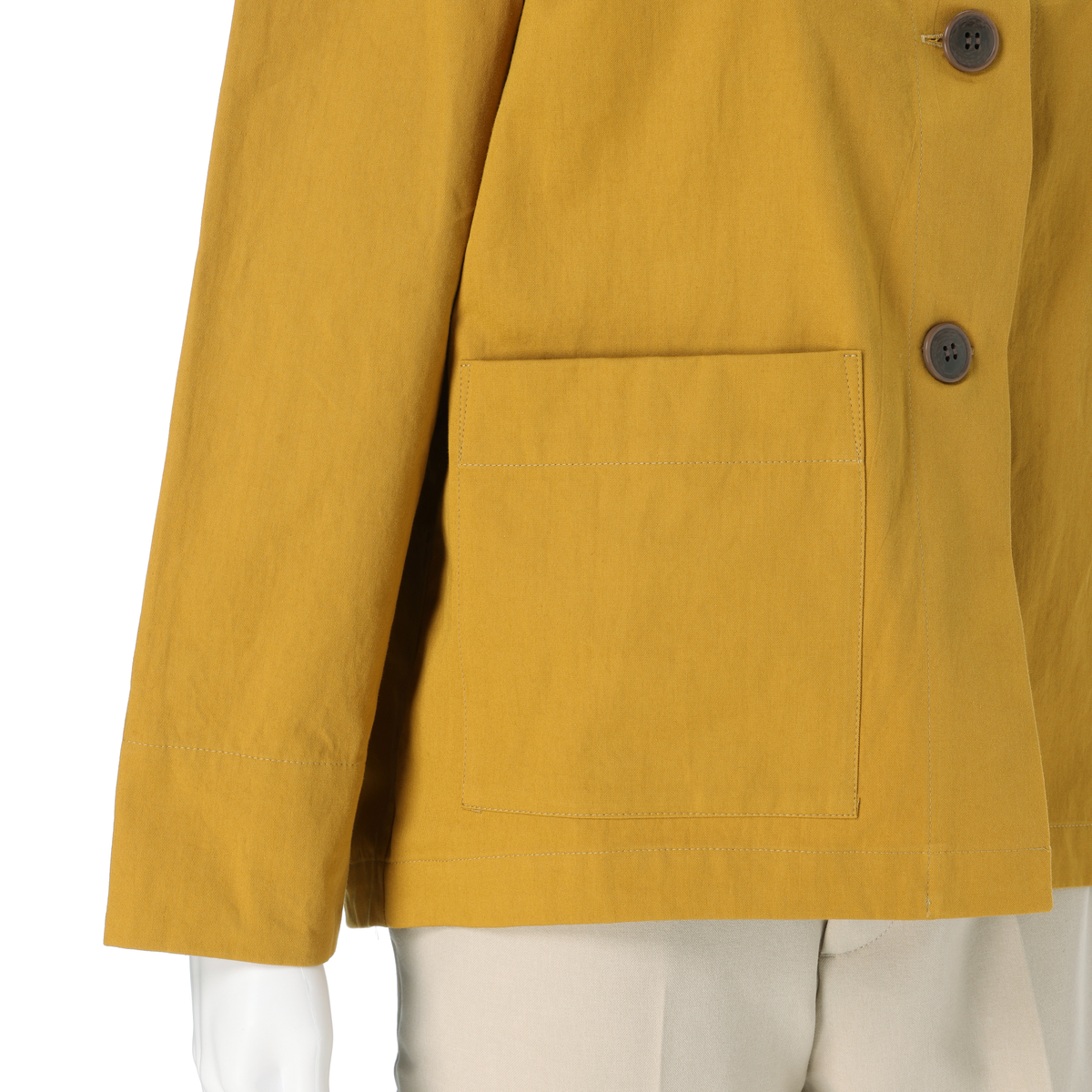 レーシーフォレスト　バーバリーノーカラーJK