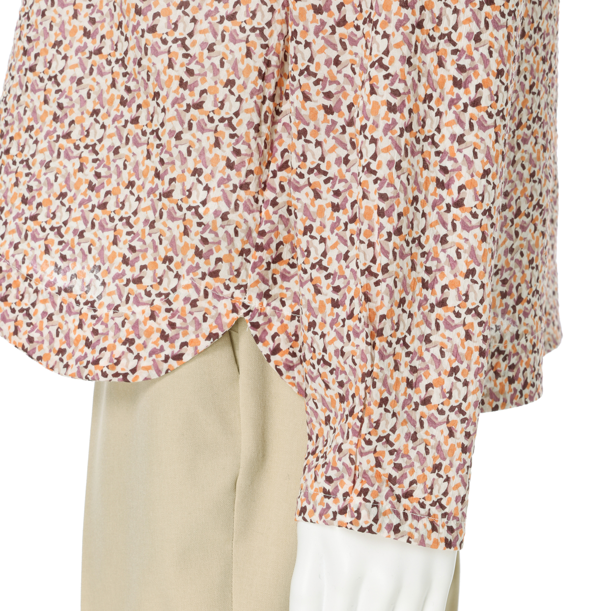 レーシーフォレスト　ミラクルウエーブノーカラーピンタックBL