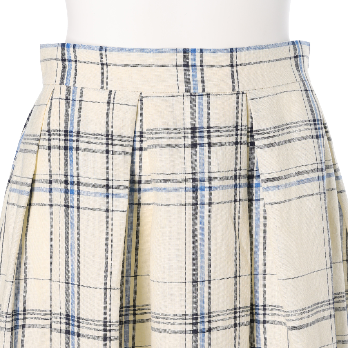 レーシーフォレスト　リネンチェックタックSK