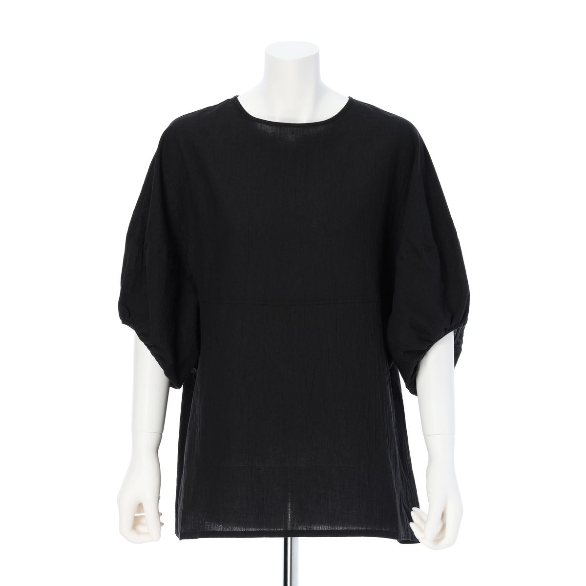 【レーシーフォレスト】ナチュラルワッシャー　パフスリーブ　ブラウス