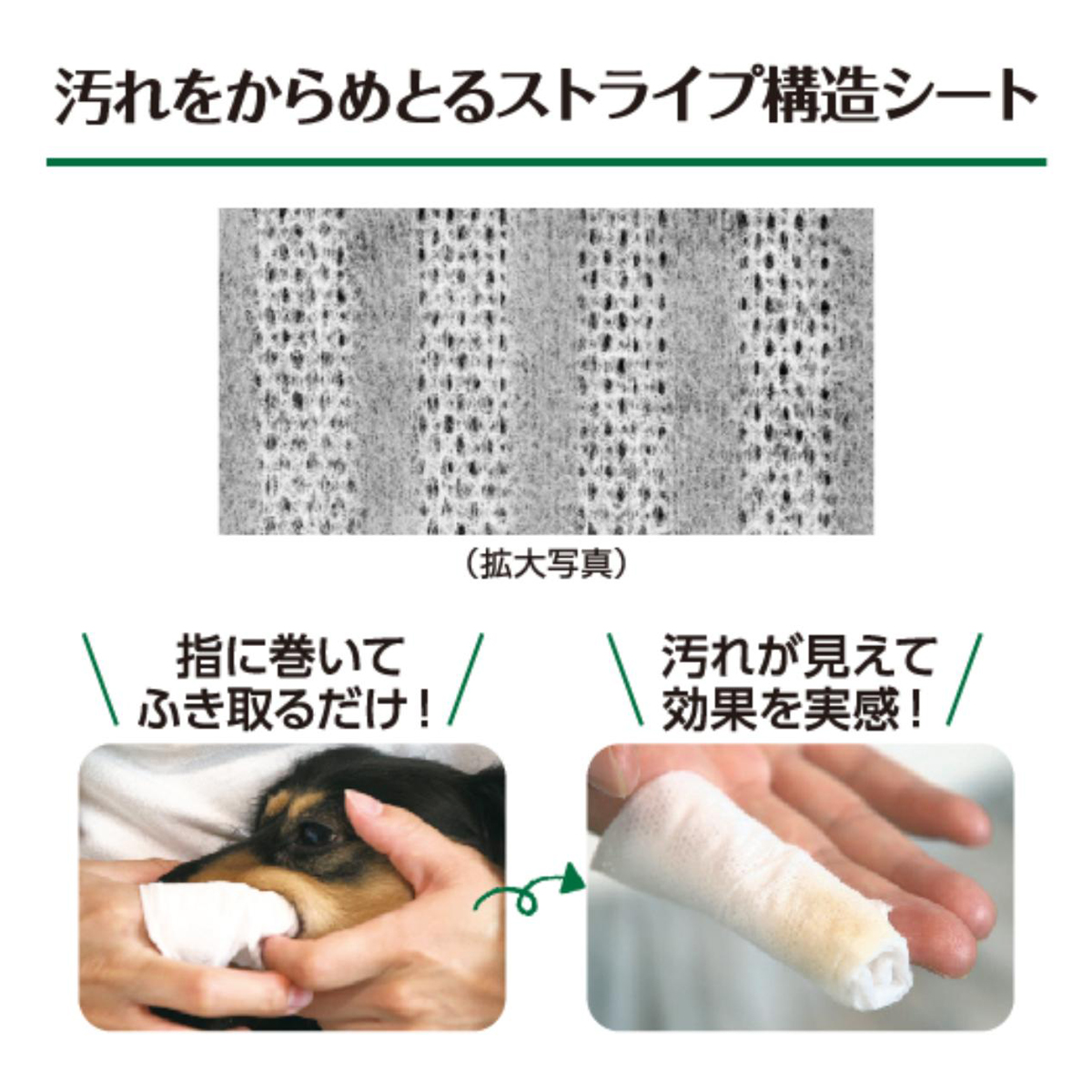 【ペット】PETKISS 歯みがきシート 30枚