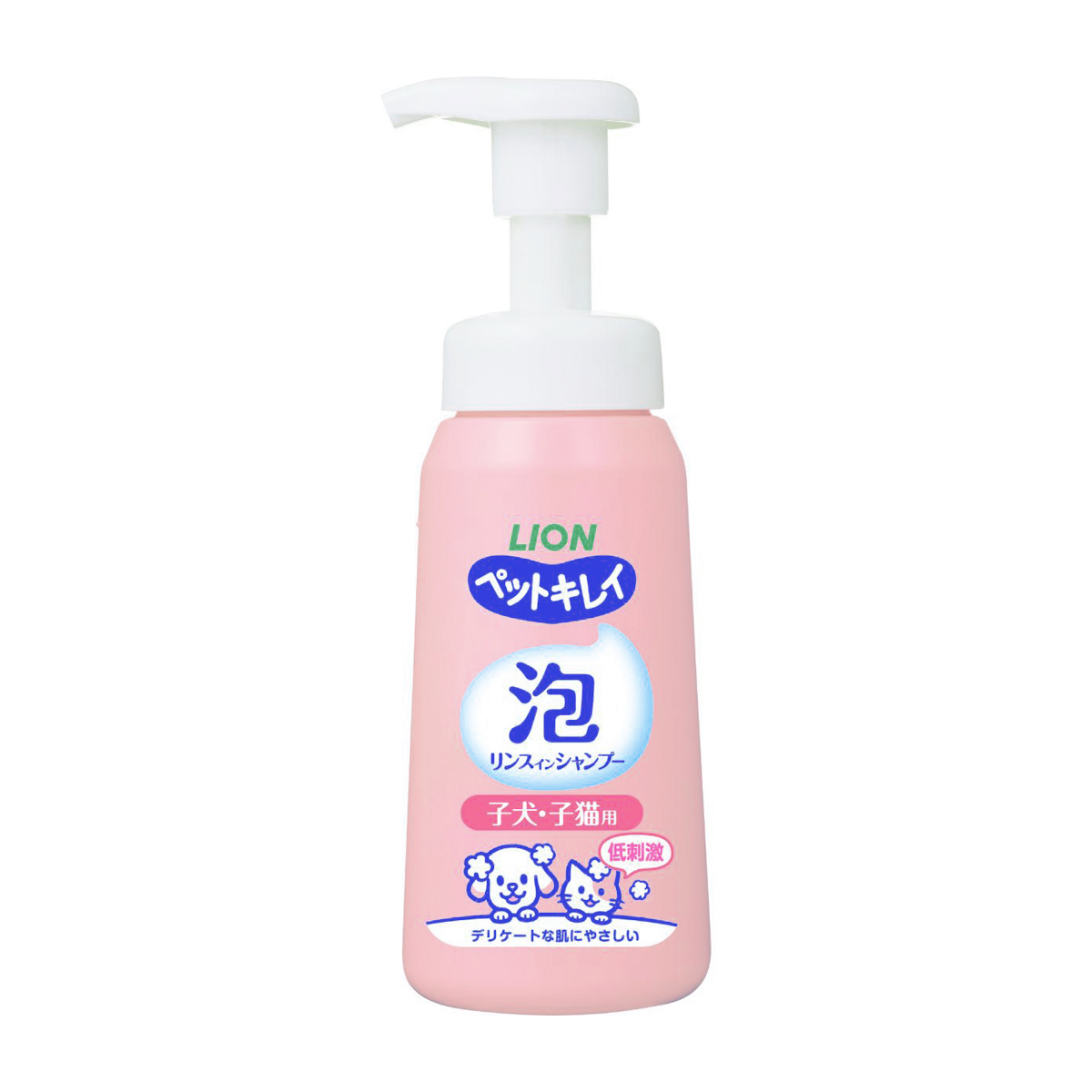 【ペット】ペットキレイ 泡リンスインシャンプー 子犬子猫用 230ml