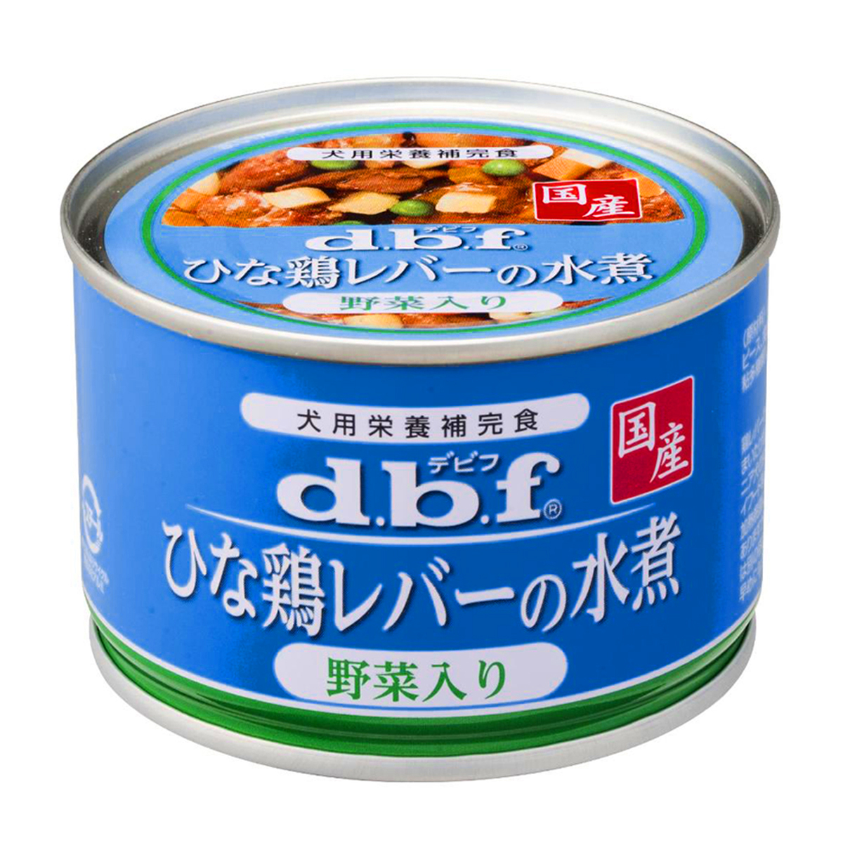 【ペット】ひな鶏レバーの水煮 野菜入り 150g