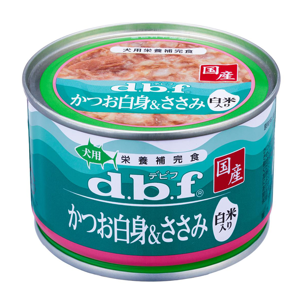 【ペット】かつお白身＆ささみ 白米入り 150g