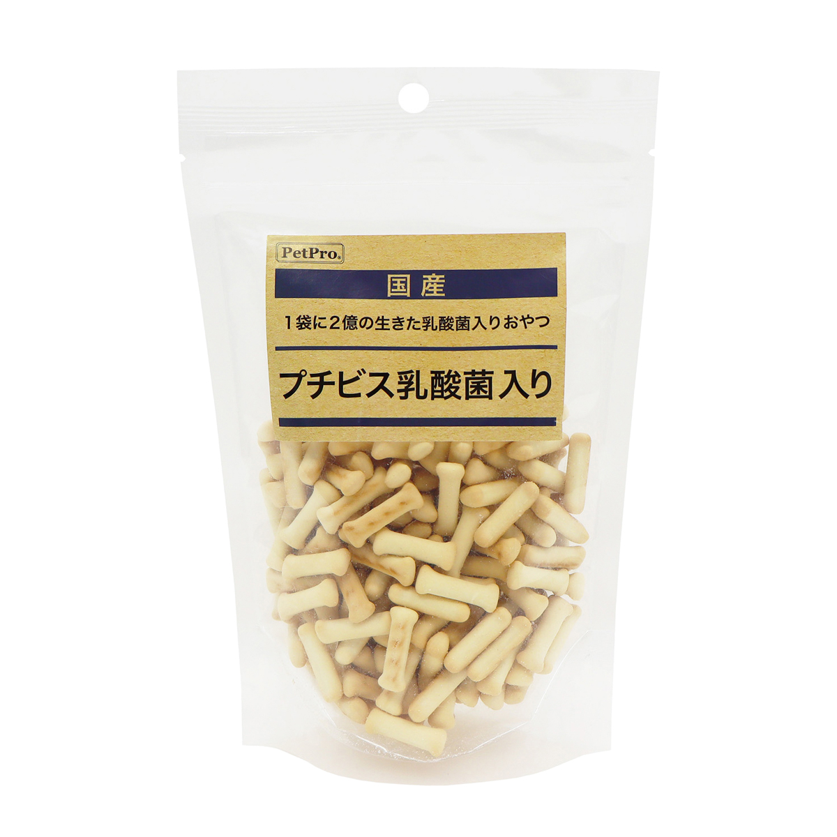 【ペット】国産おやつ プチビス 乳酸菌入り 78g