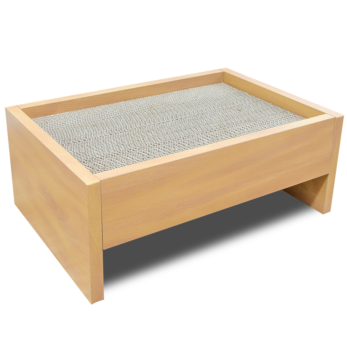 【ペット】HappyDays キャットベッド 本体 つめみがき付き