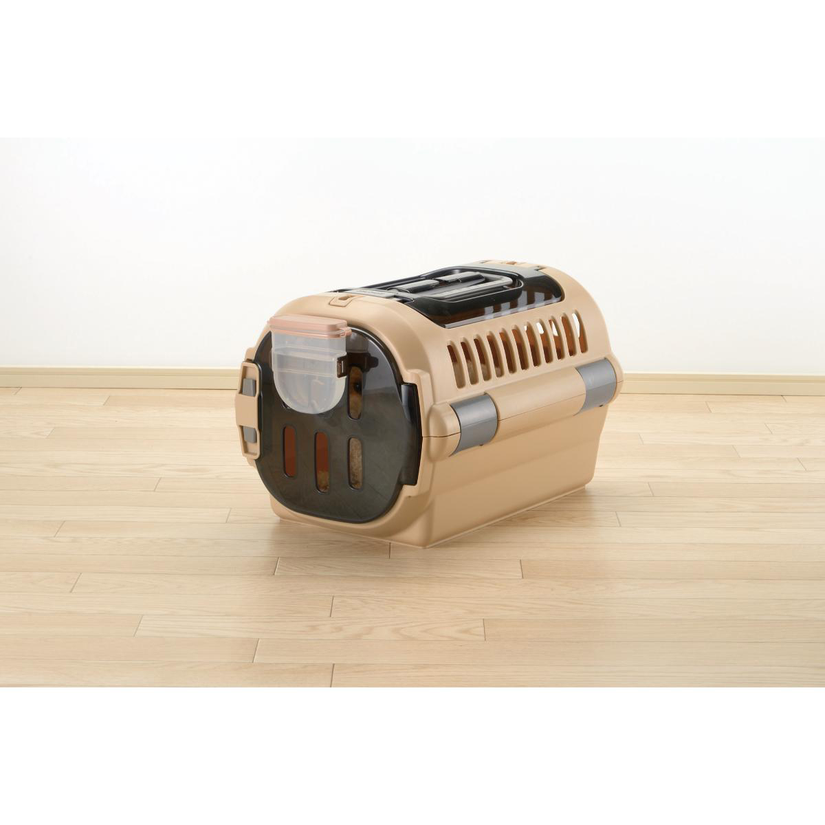 【ペット】キャンピングキャリーファイン ダブルドア S ブラウン