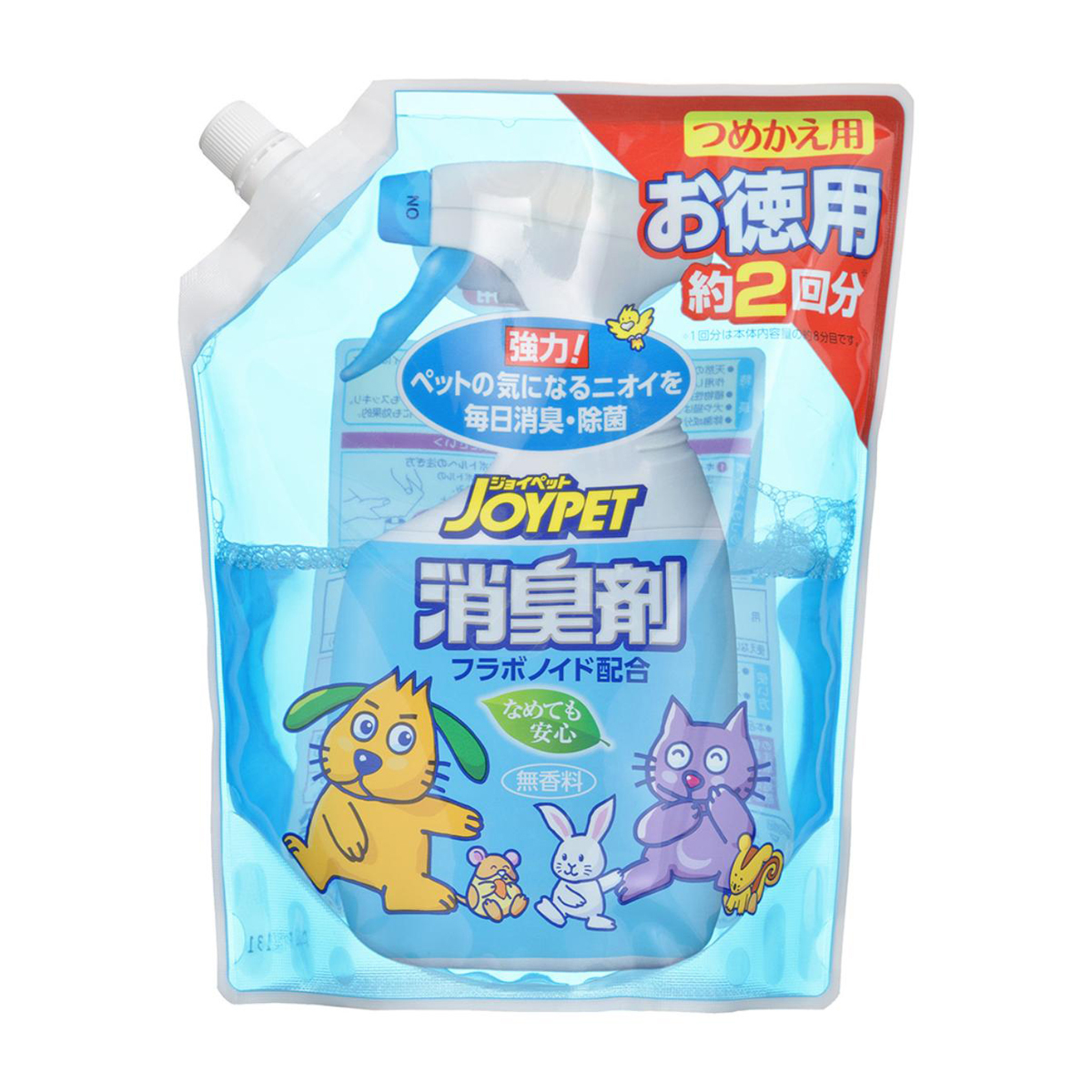 【ペット】液体消臭剤 つめかえ用お徳用 650ml