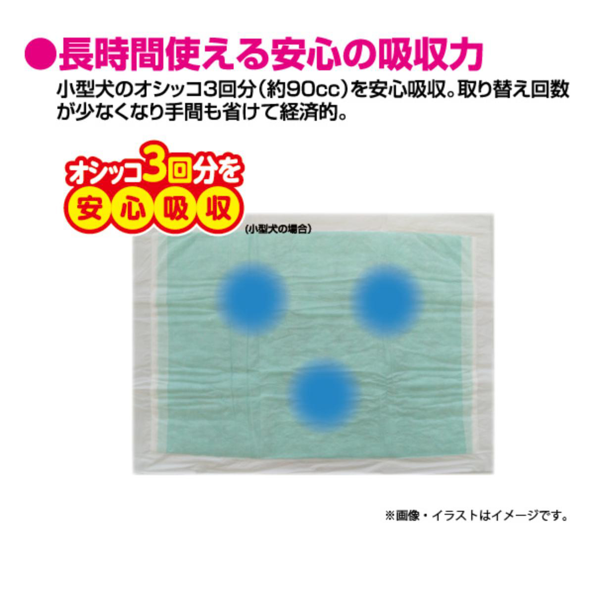 【ペット】消臭炭シート ダブルストップ レギュラー 80枚