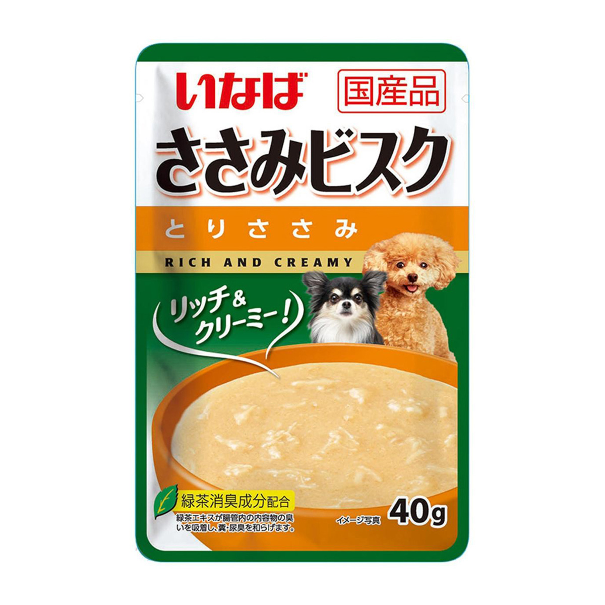 【ペット】いなば　ささみビスク　とりささみ　４０ｇ