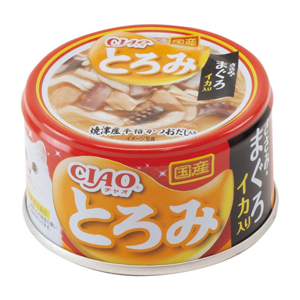 【ペット】ＣＩＡＯ　とろみ　ささみ・まぐろ　イカ入　８０ｇ