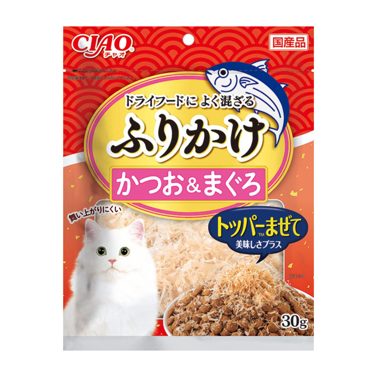 【ペット】ＣＩＡＯ　ふりかけ　かつお＆まぐろ　３０ｇ