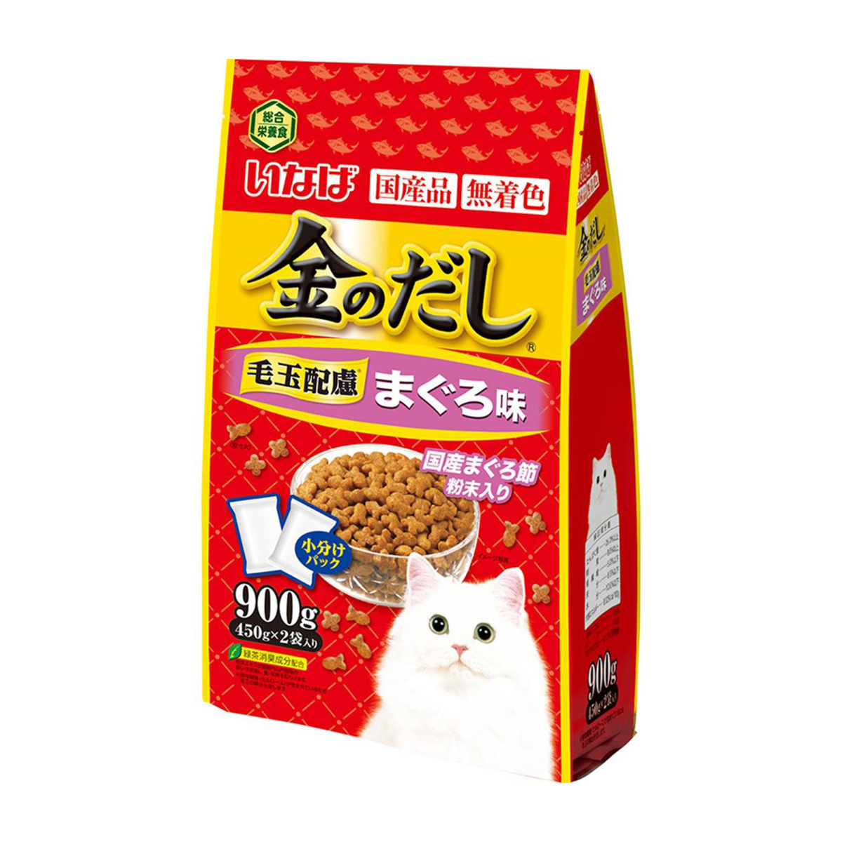 【ペット】いなば　金のだしドライ　まぐろ味　９００ｇ（４５０ｇ×２袋）