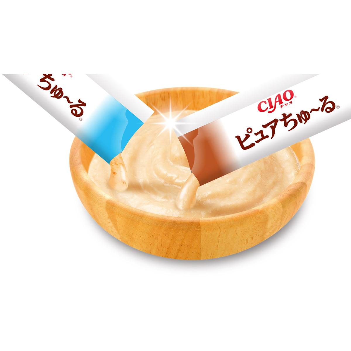 【ペット】CIAO ピュアちゅーる まぐろ・かつおバラエティ 14g×40本入