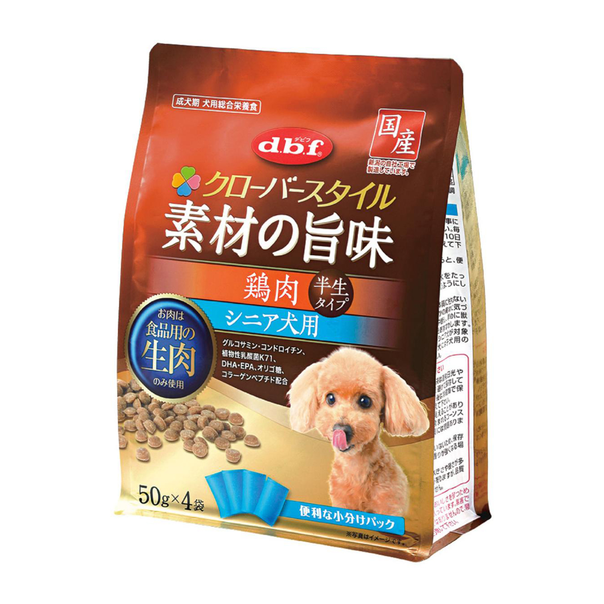 【ペット】デビフ　クローバースタイル　素材の旨味　鶏肉　シニア犬用　２００ｇ