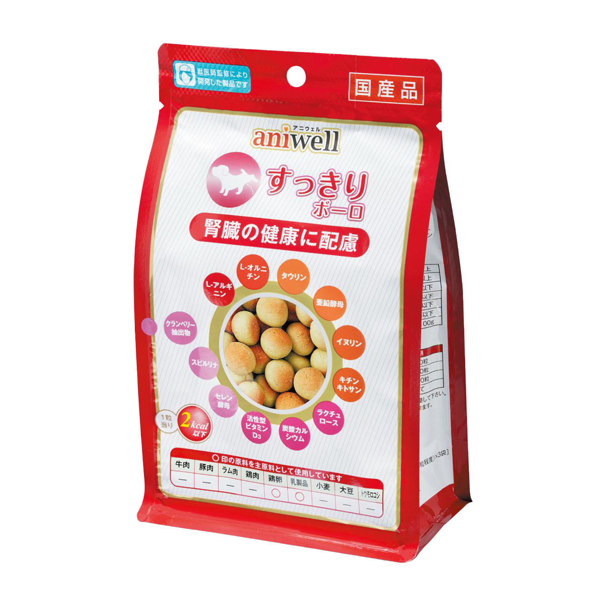 【ペット】デビフ　ａｎｉｗｅｌｌ　すっきりボーロ　６０ｇ