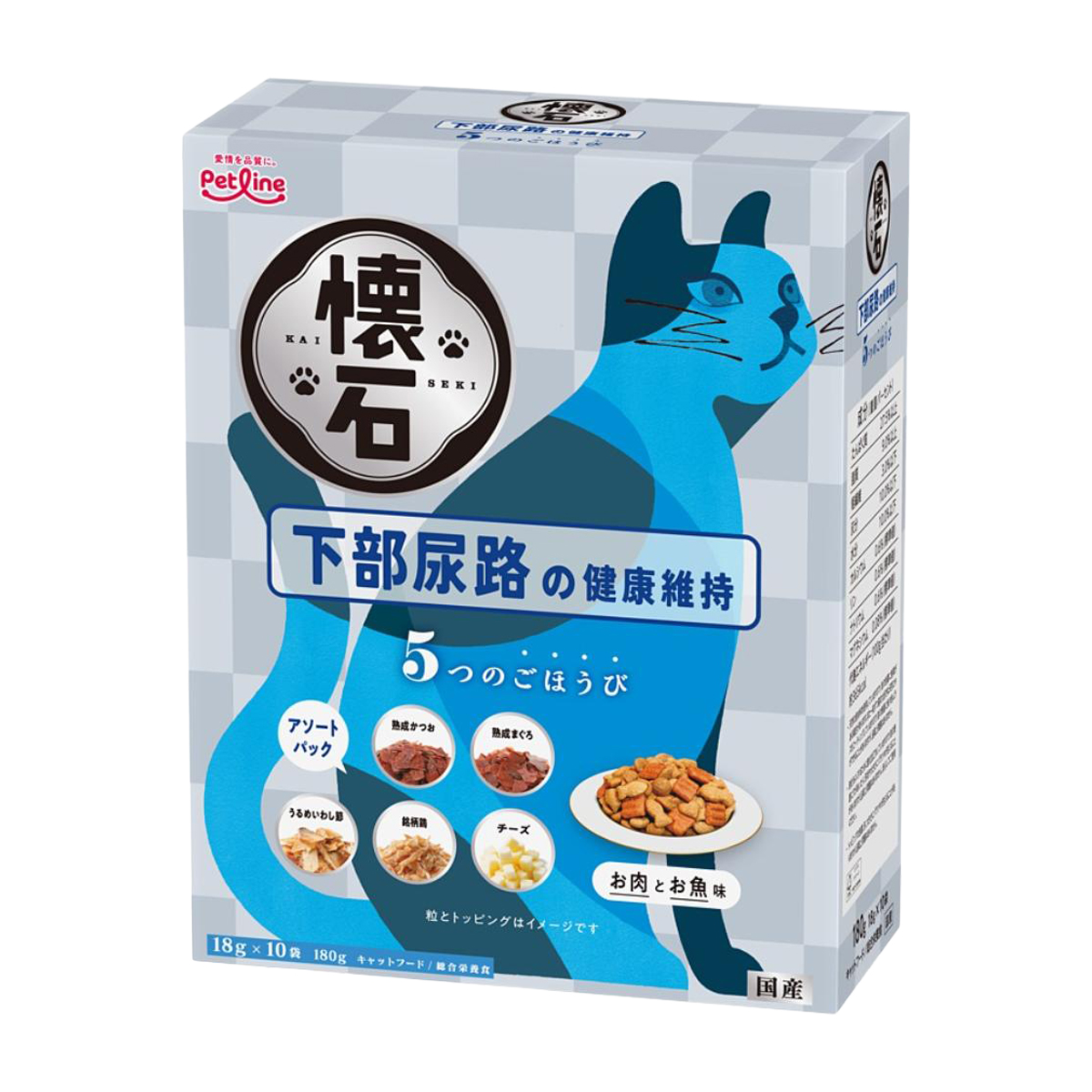 【ペット】懐石　５つのごほうび　下部尿路の健康維持　１８０ｇ