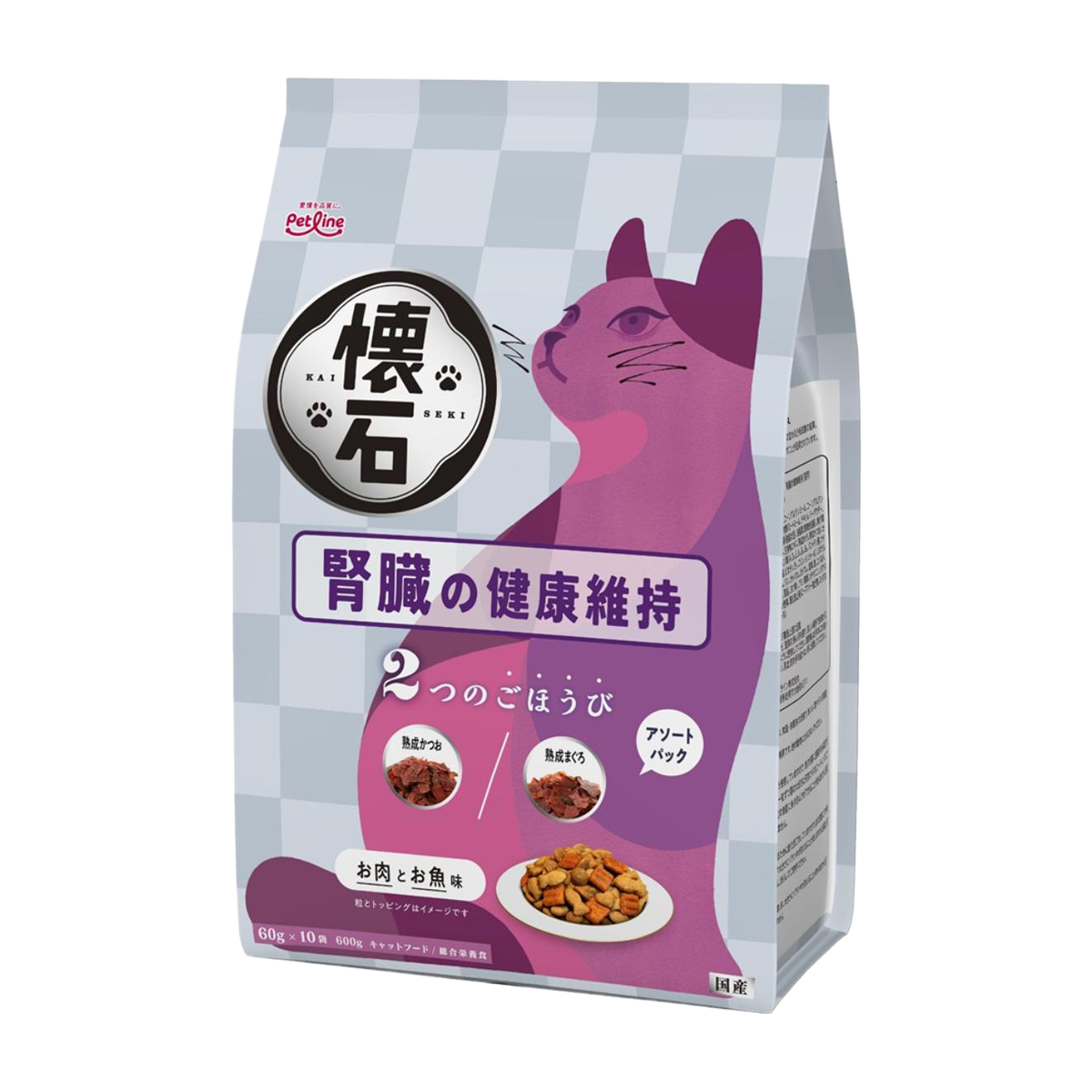 【ペット】懐石　２つのごほうび　腎臓の健康維持　６００ｇ