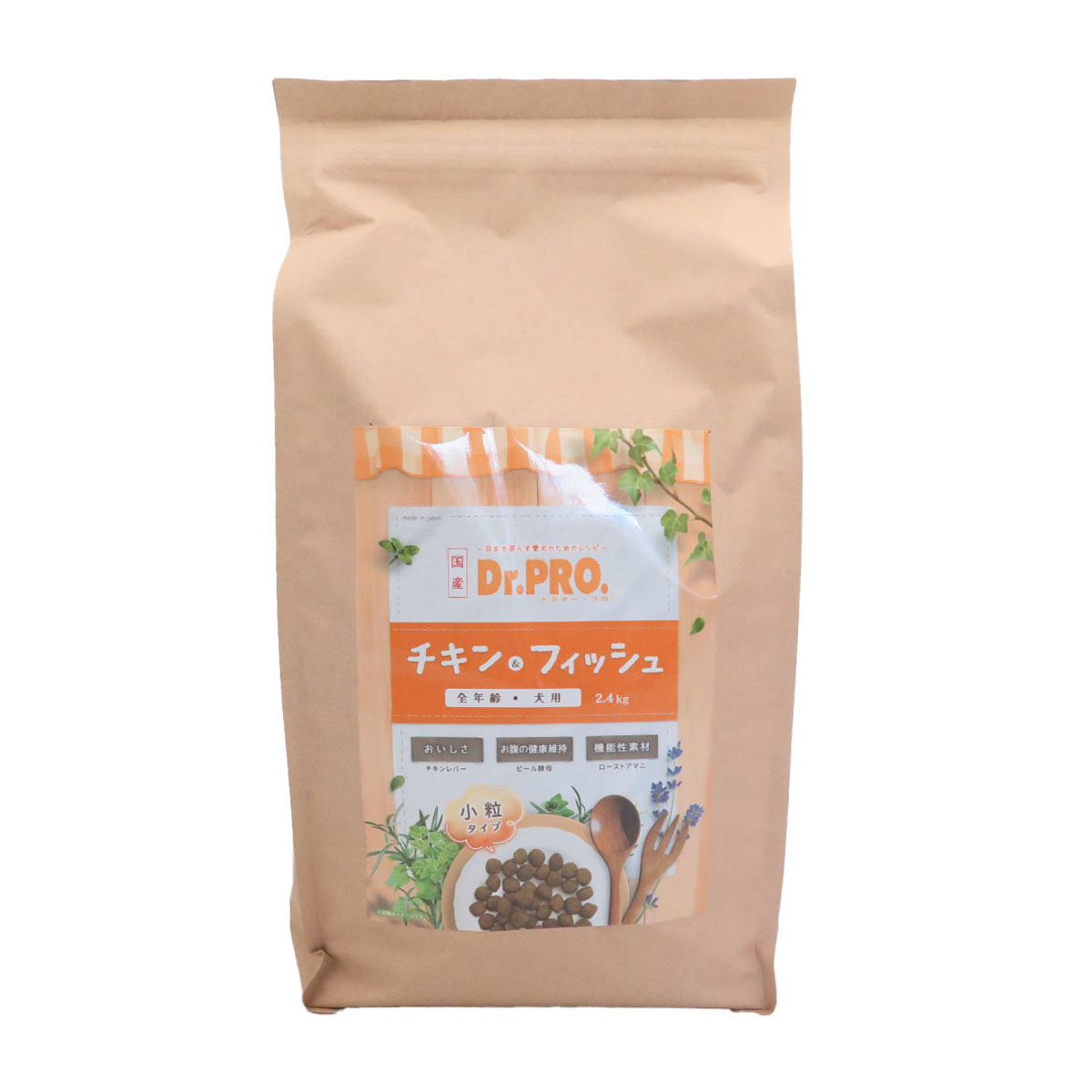 【ペット】Ｄｒ．ＰＲＯ．　チキン＆フィッシュ　オールステージ　２．４ｋｇ