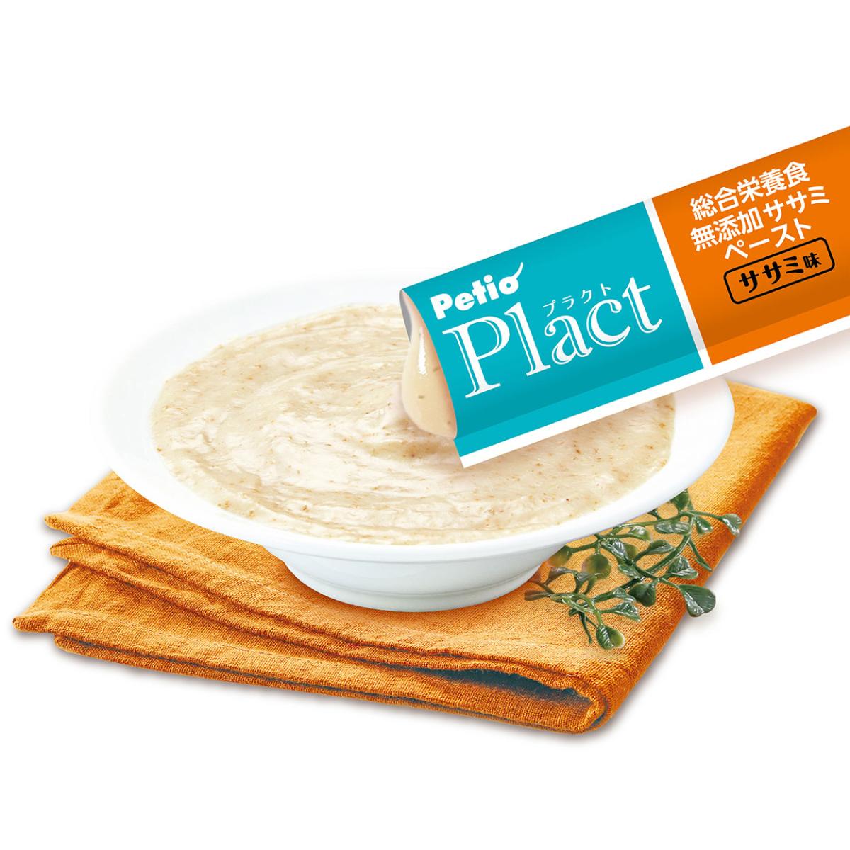 【ペット】プラクト　総合栄養食　無添加　ササミペースト　ササミ味　８本入