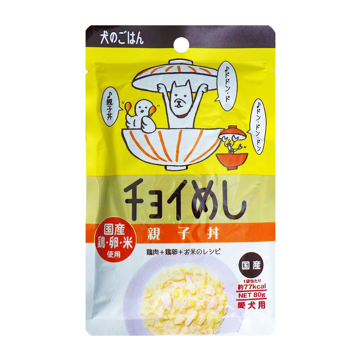 【ペット】チョイめし　親子丼　８０ｇ
