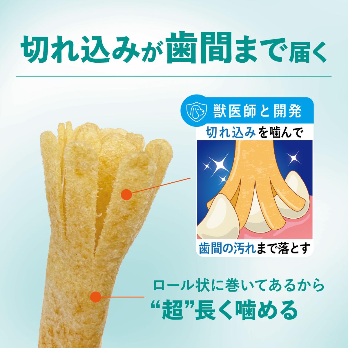 【ペット】チューデント　超長持ち歯みがきガム　Ｍ－Ｌ　５本入　ご褒美チキン風味