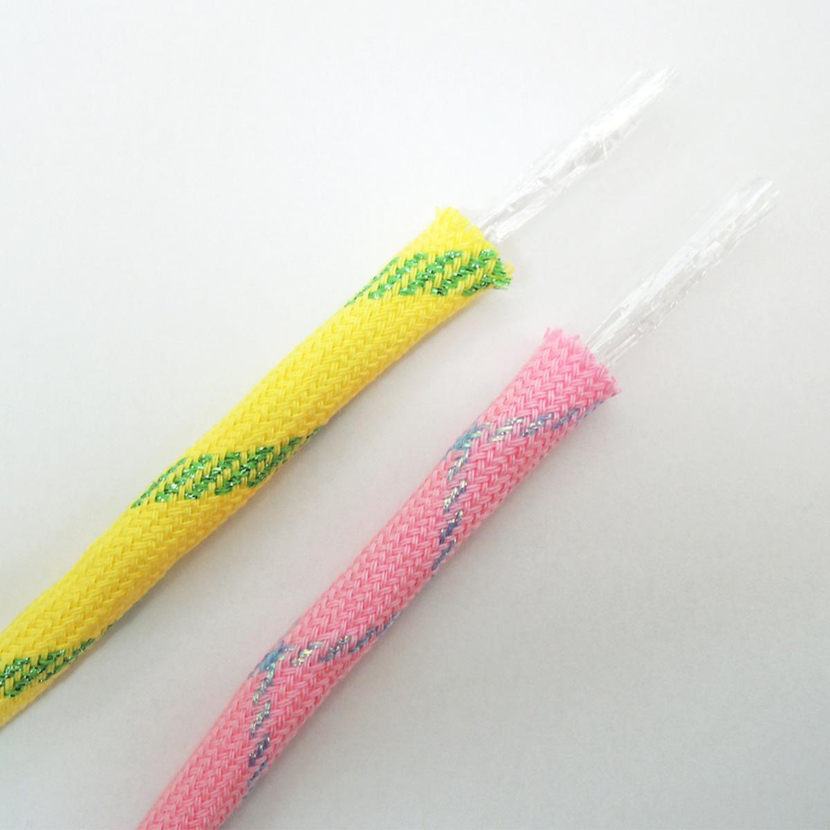 【ペット】カシャカシャひもじゃらし　ピンク