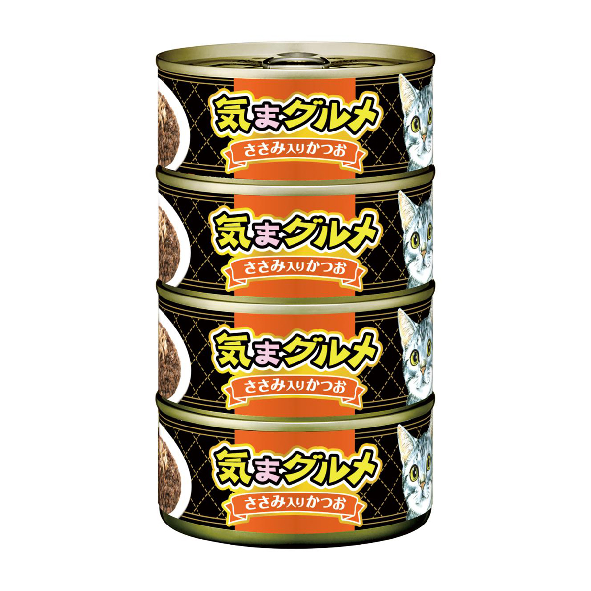 かつお ペット】気まグルメ4P ささみ入りかつお 620g | かぜとゆき