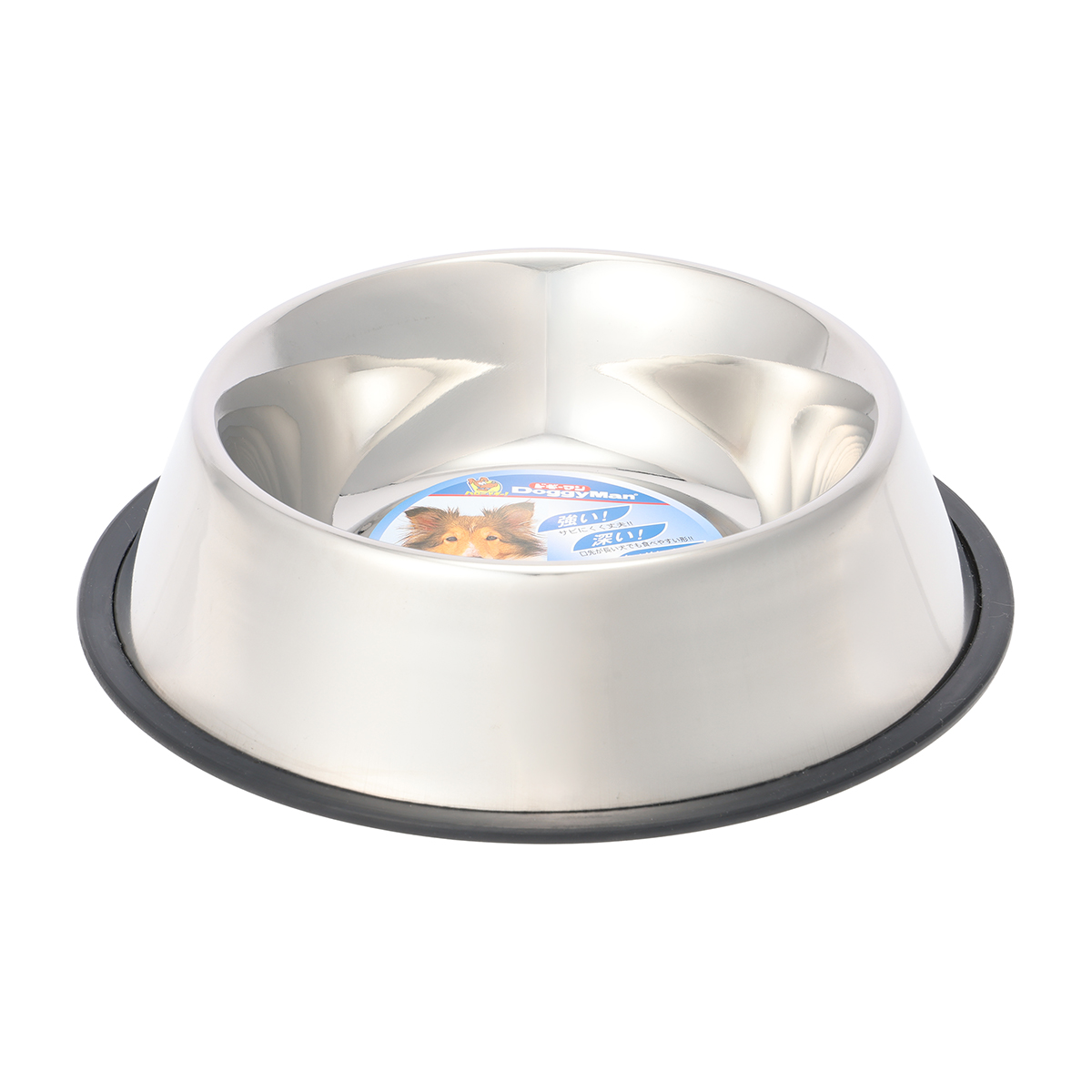 ペット】ステンレス製食器 犬用富士型 L | かぜとゆきオンラインショップ