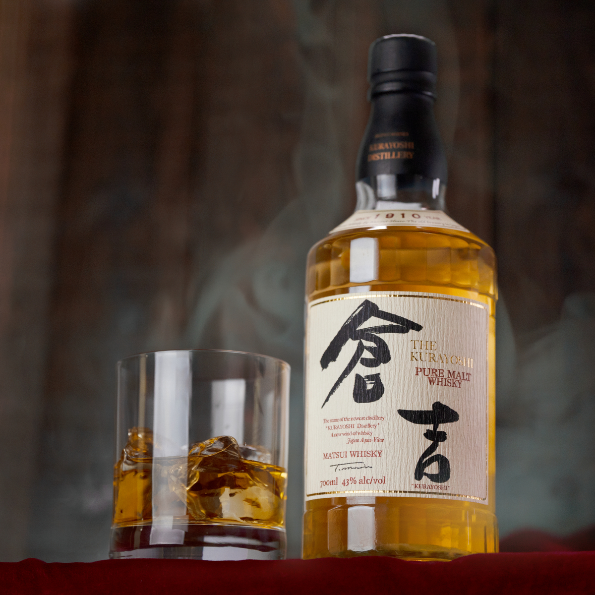 松井酒造 マツイピュアモルトウイスキー 倉吉 43度 700ml 【ウイスキー