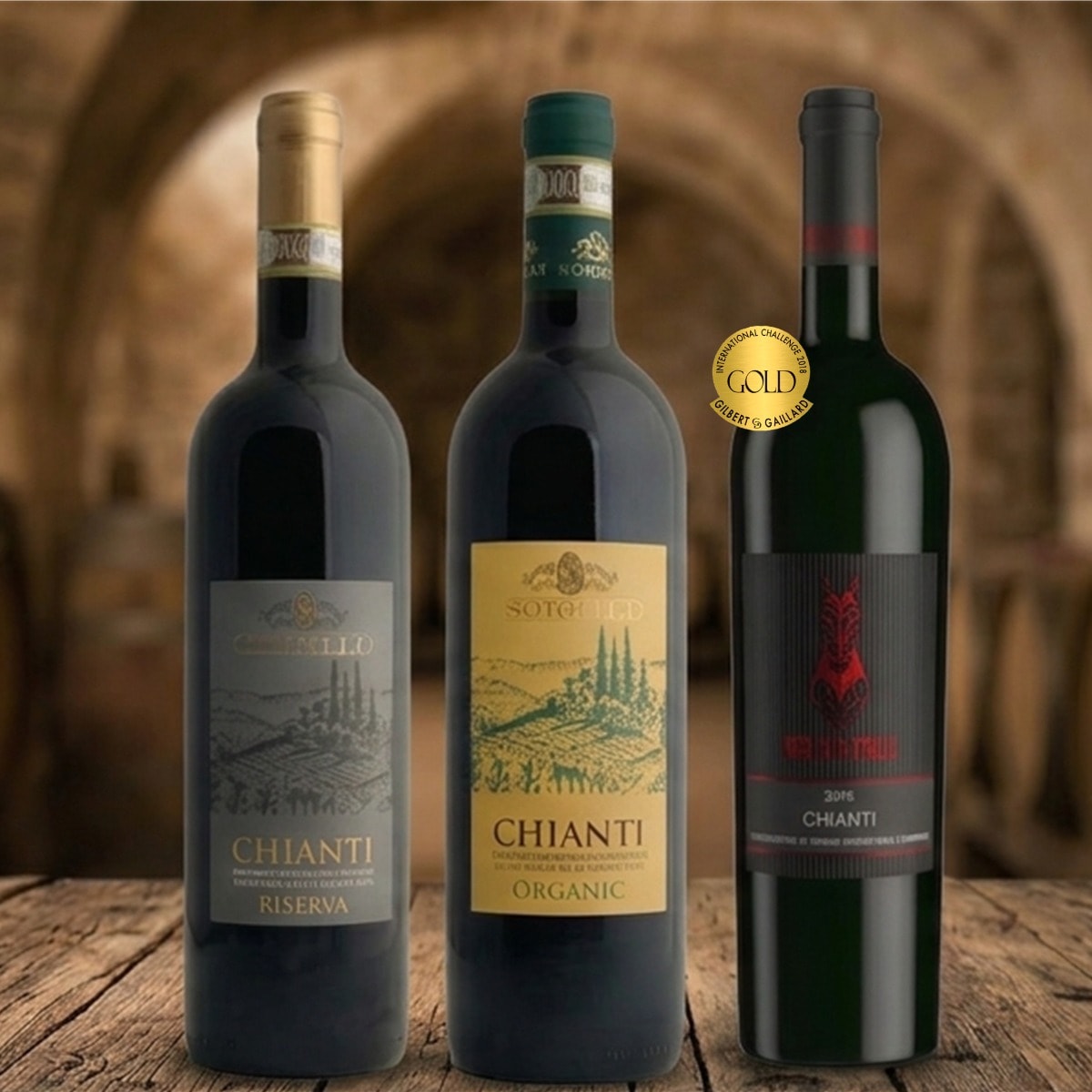 数量限定】 キャンティ 飲み比べセット 750ml×3本 【赤ワイン イタリア