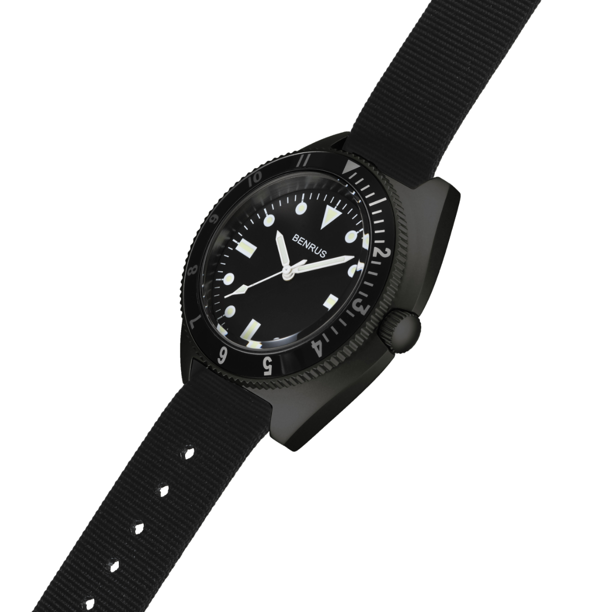 BENRUS ベンラス 腕時計 TYPEⅠ-BK
