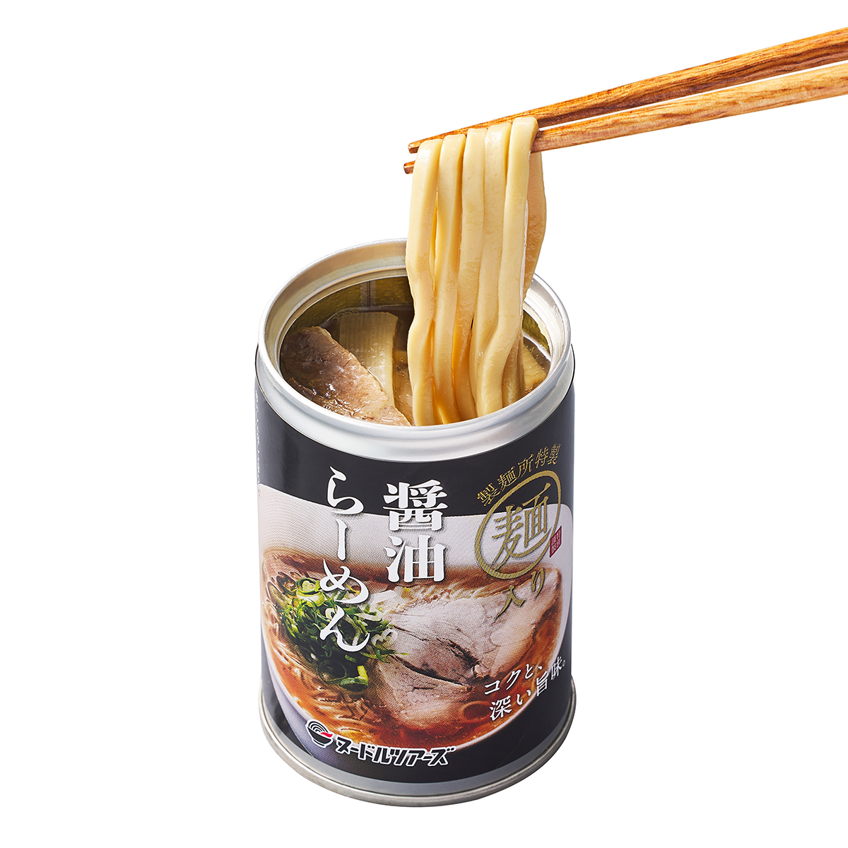 ヌードルツアーズ らーめん缶 「醤油らーめん」 | かぜとゆき