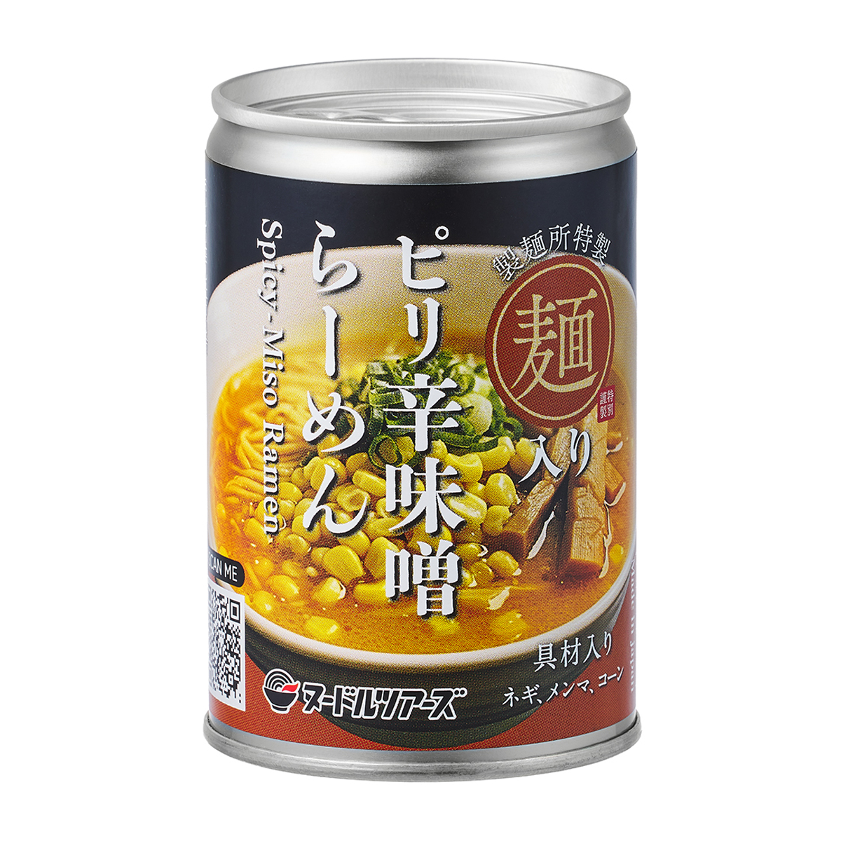 ヌードルツアーズ らーめん缶 「ピリ辛味噌らーめん」 | かぜとゆき