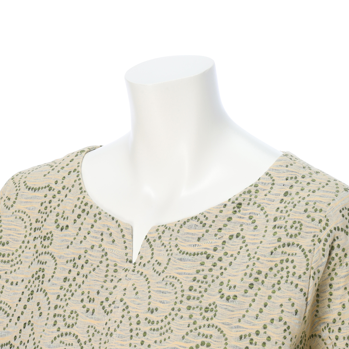 【cottonroll】播州織 Crash プルオーバーチュニック　