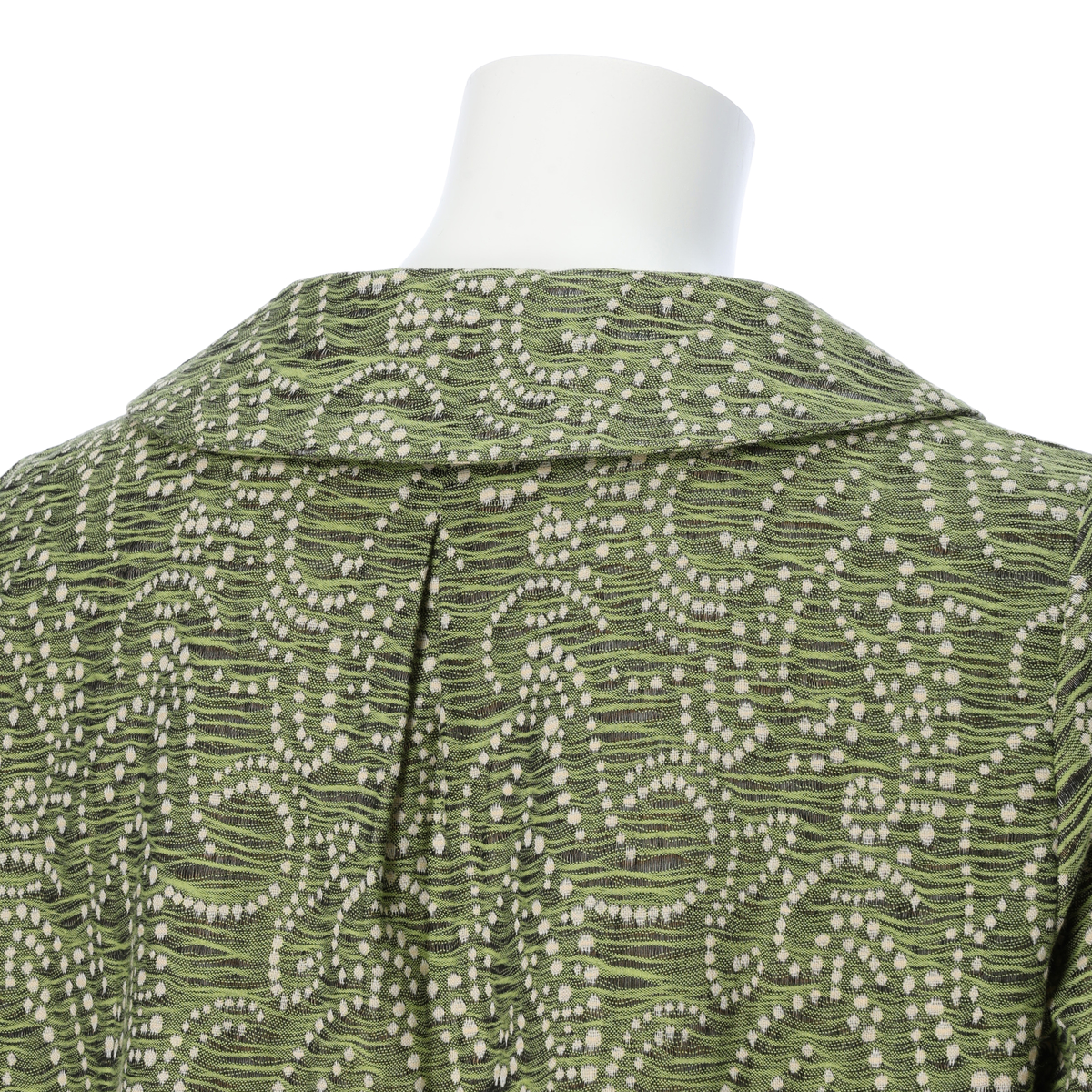 【cottonroll】播州織 Crash へちま衿チュニック　