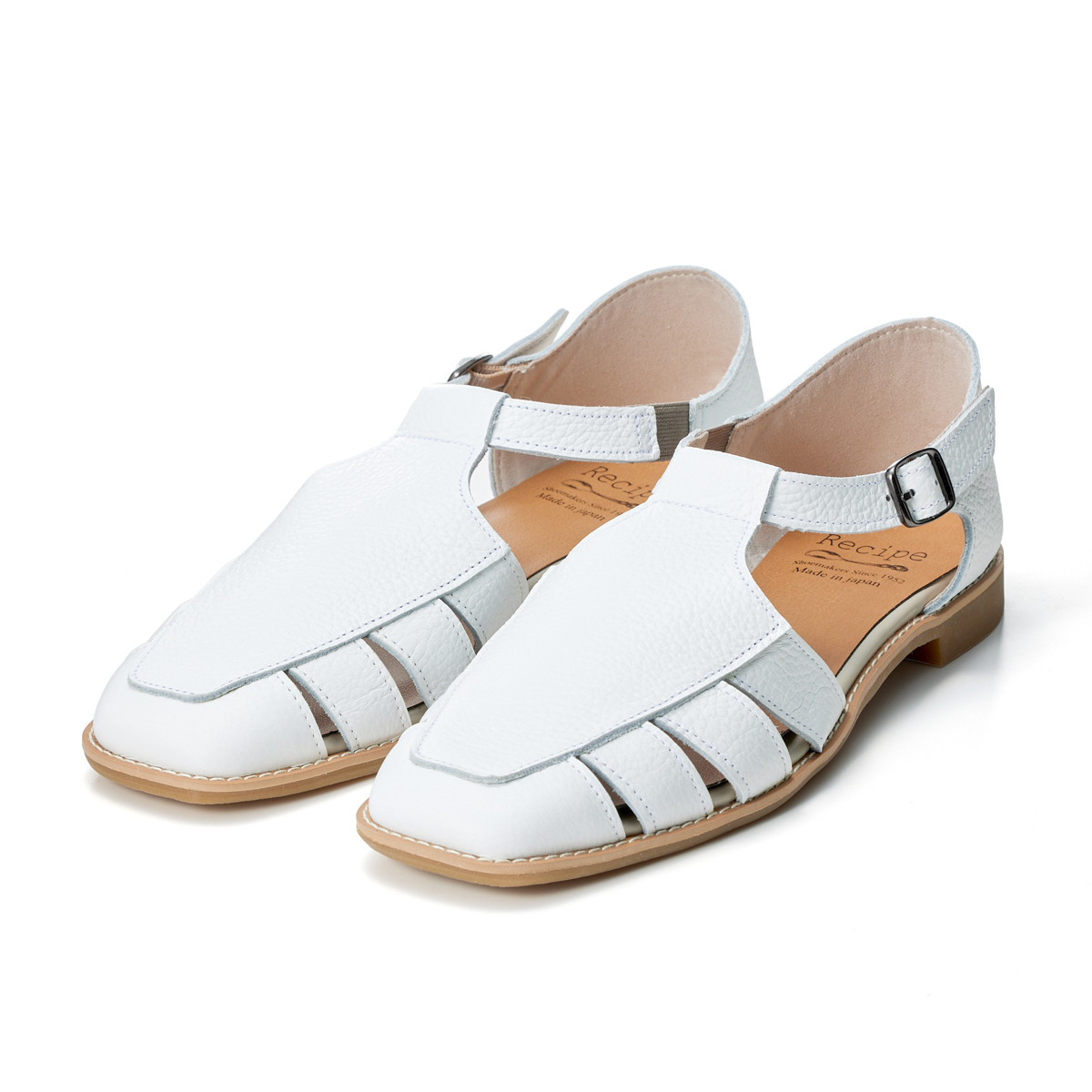 【Recipe（レシピ）】レザーシューズサンダル