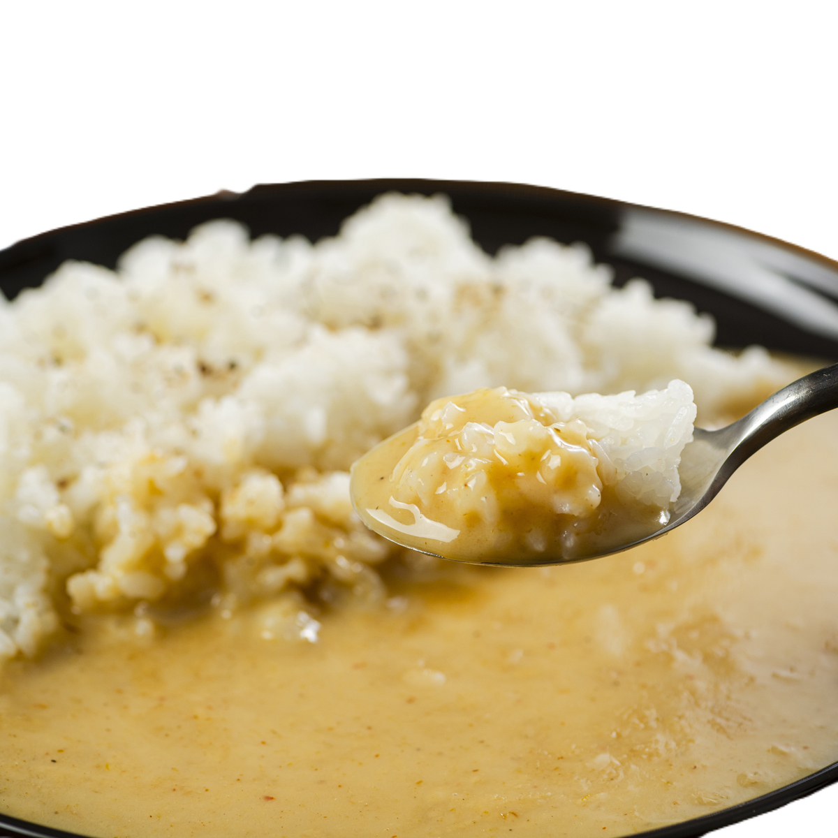 マンドリルの白いカレー