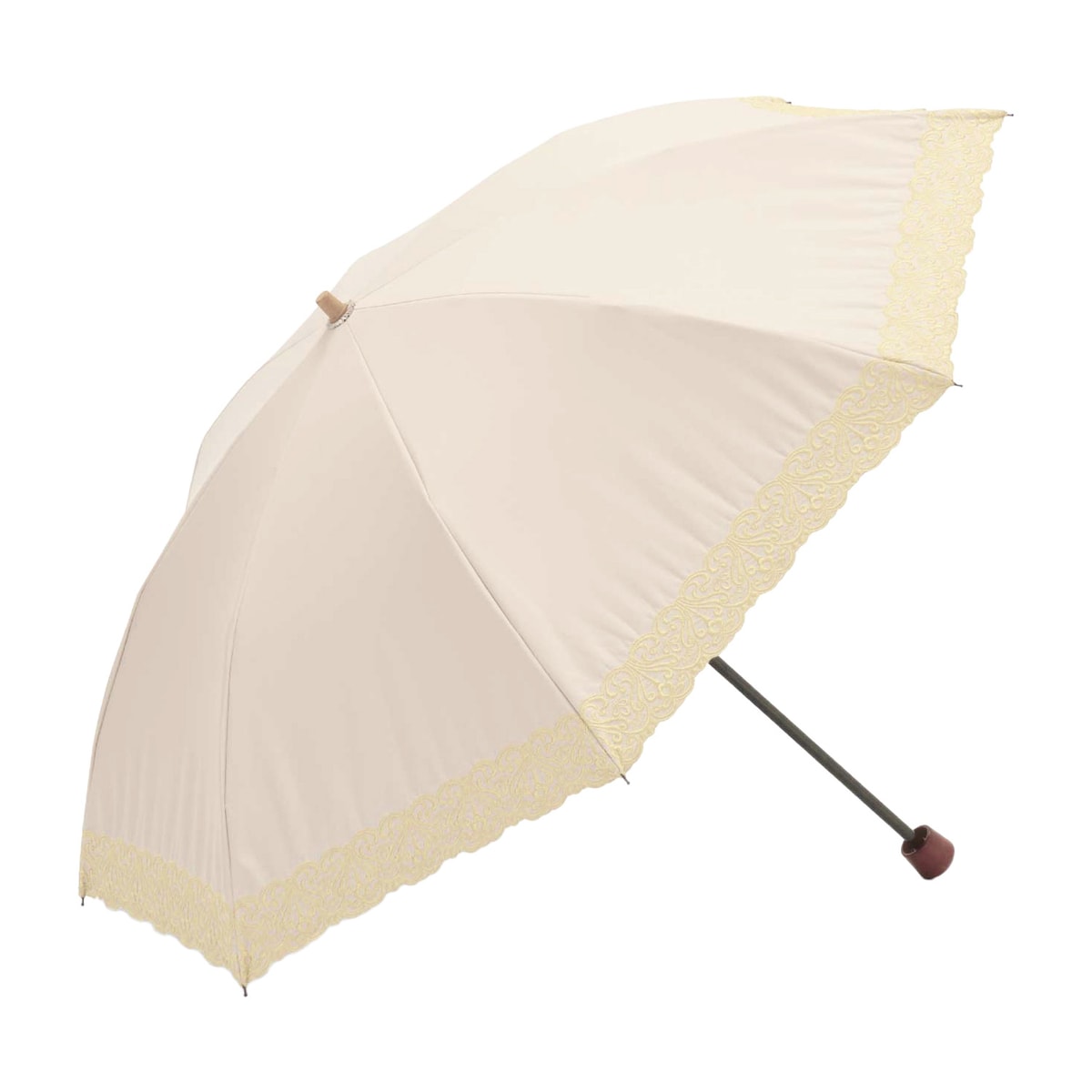 前原光榮商店】レディース晴雨兼用傘-一級遮光-チェリスト-折りたたみ