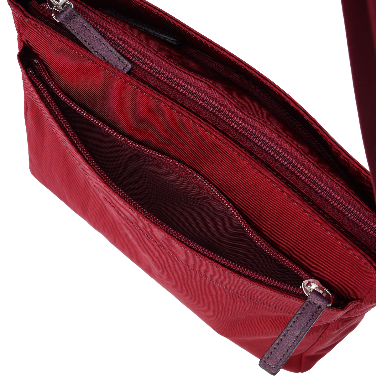 【マルショウエンドウ】驚くほど軽いショルダーバッグ（ガーネット）