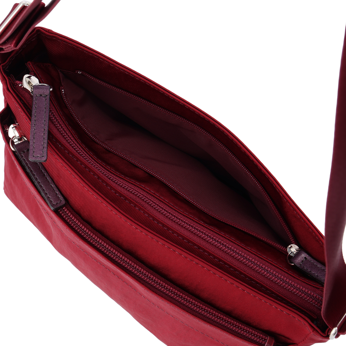 【マルショウエンドウ】驚くほど軽いショルダーバッグ（ガーネット）