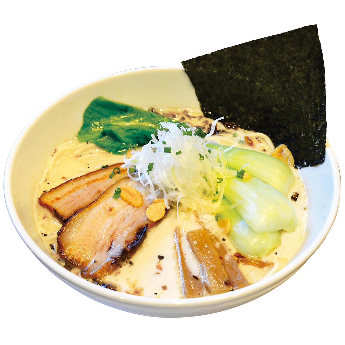 麺屋奥右衛門塩白湯麺(丸榮製粉)