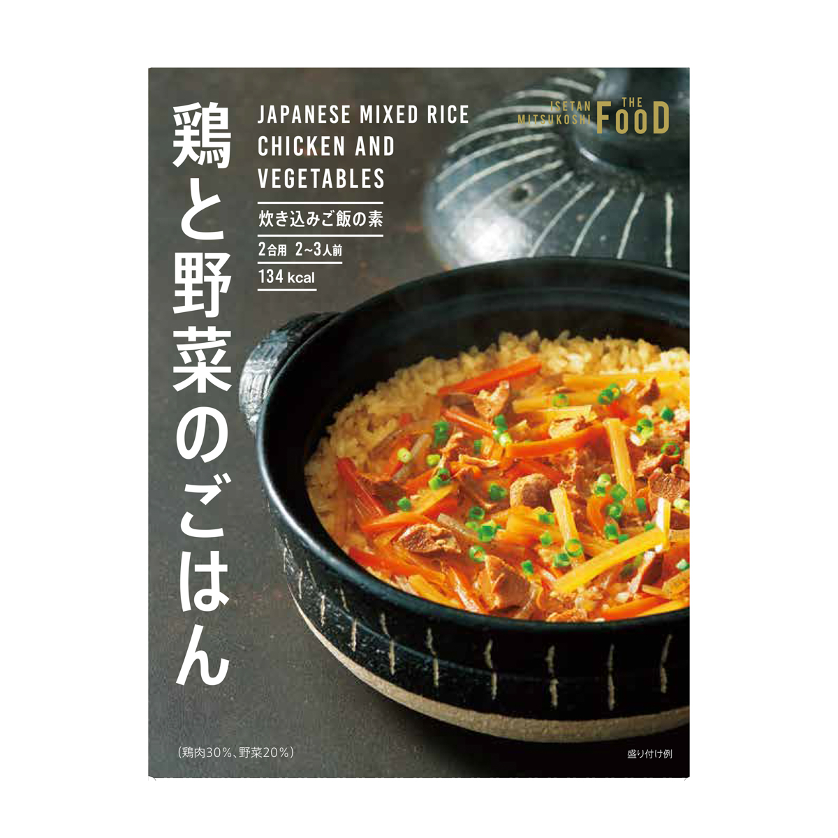 鶏と野菜のごはん